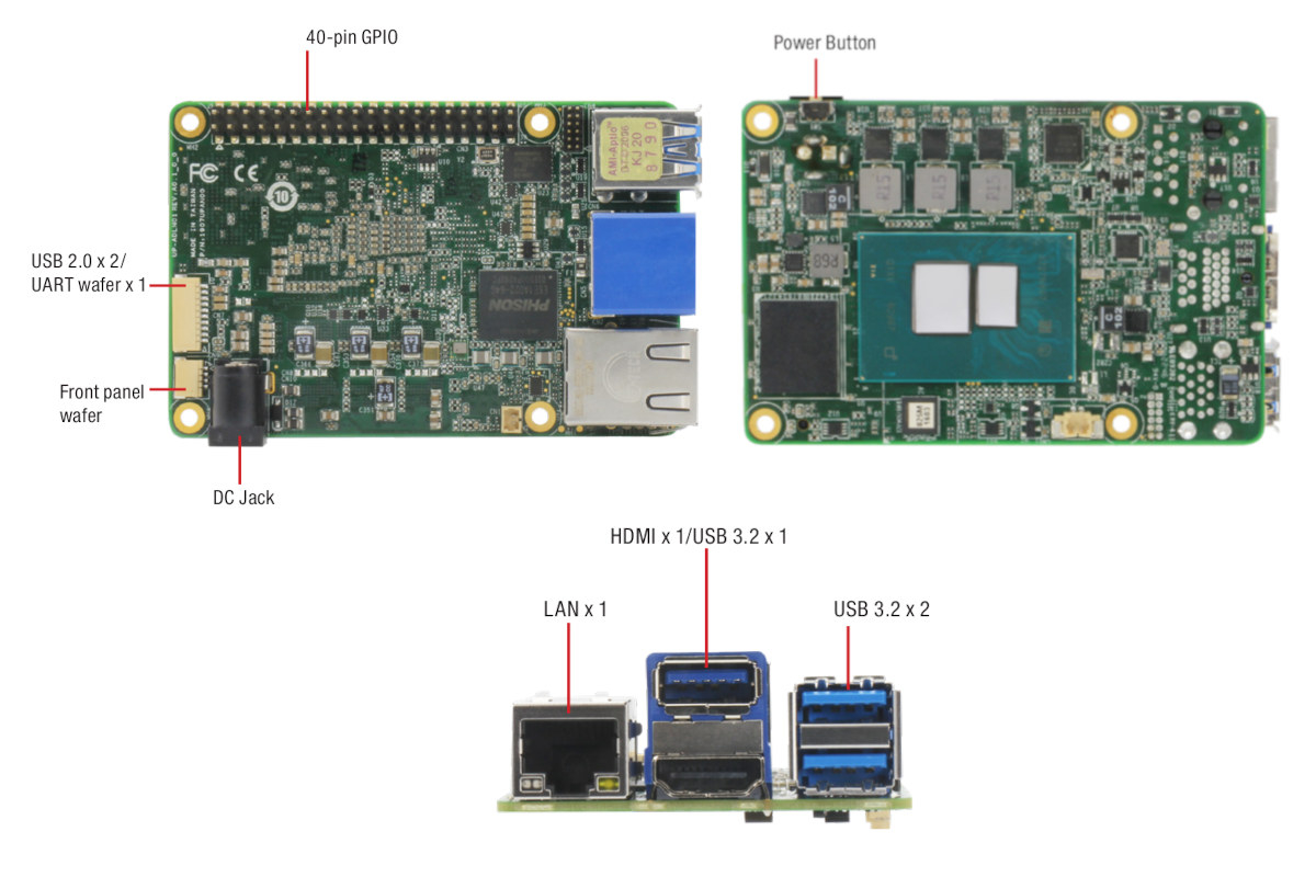 UP 7000 Intel® Processor N100. 8GB RAM. 64GB eMMC