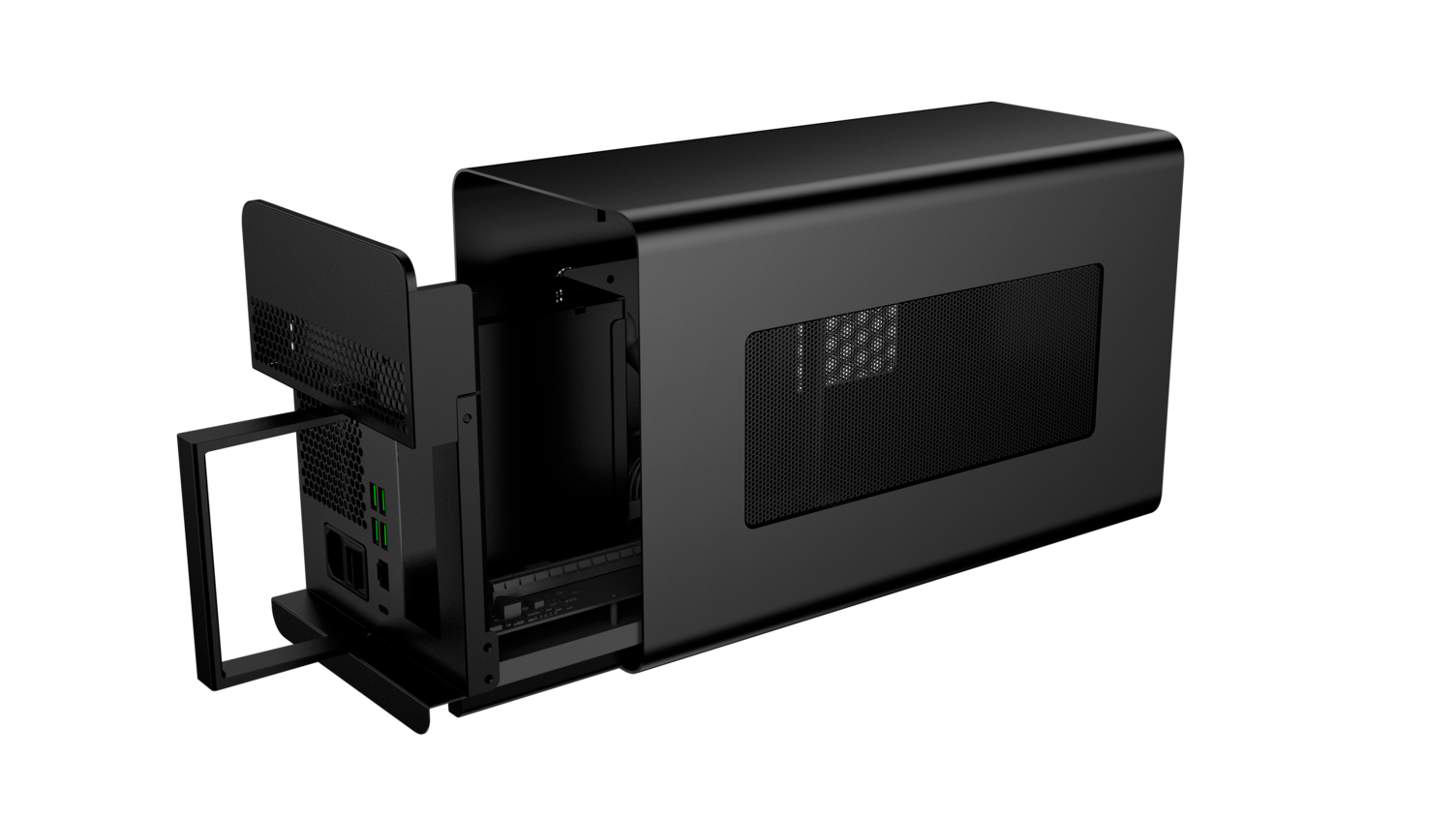 Razer Core X Chroma eGPU includes what the original Core X should