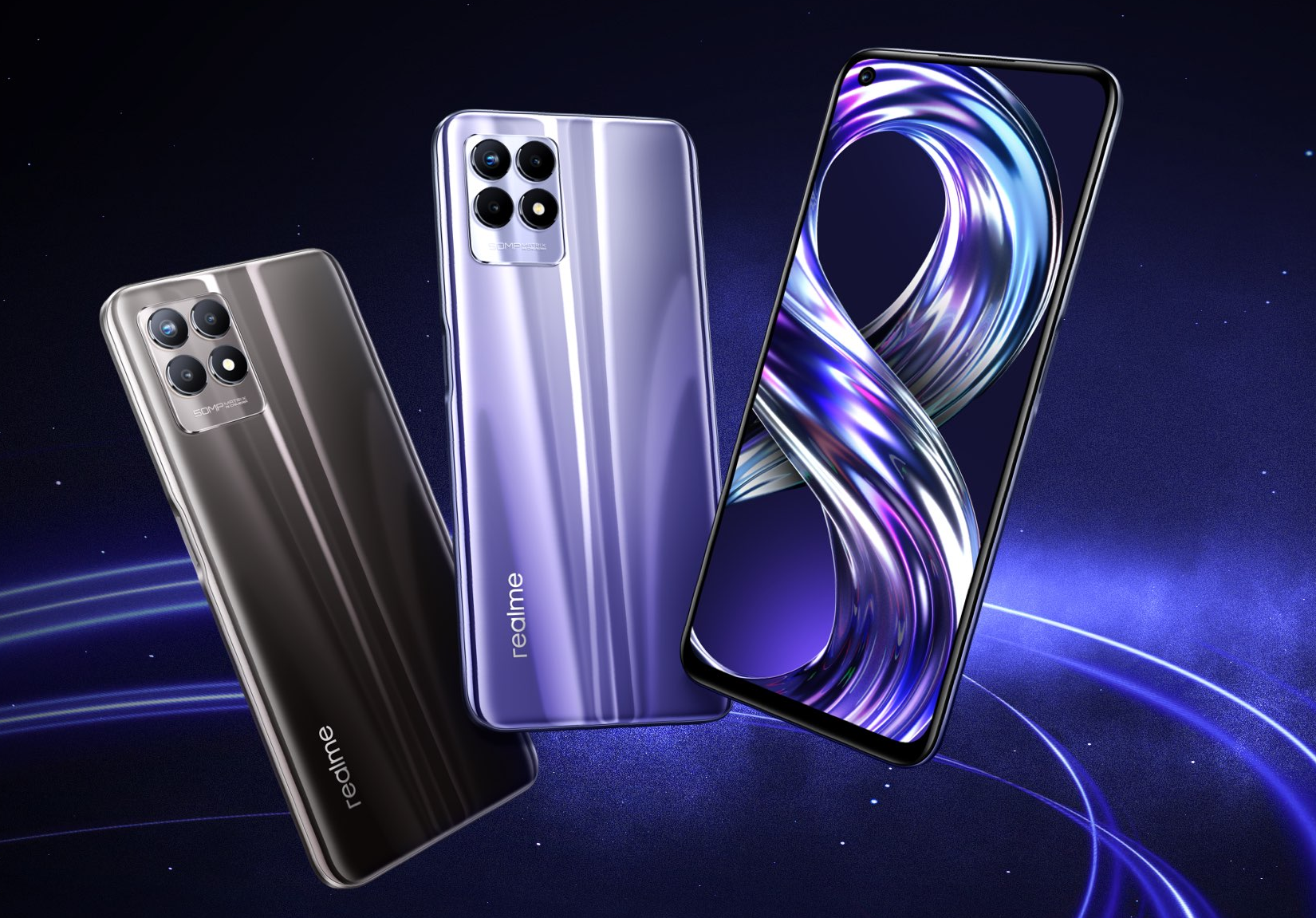 Realme 8i, Realme 8s 5G With Triple Rear Cameras, 5,000mAh Battery