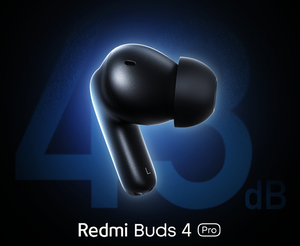 Купить Наушники TWS Xiaomi Redmi Buds 4 Pro черный в интернет-магазине DNS.  Характеристики, цена Xiaomi Redmi Buds 4 Pro