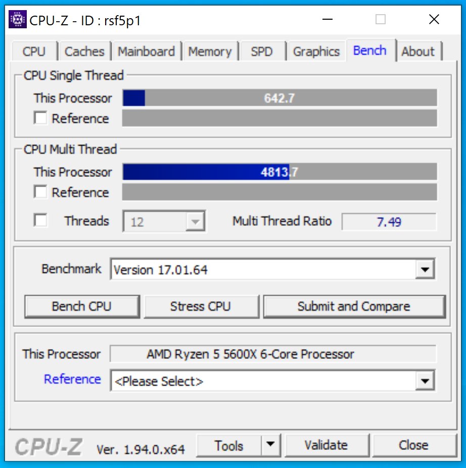 AMD Ryzen 5 5600X claims the top score in Passmark single-thread