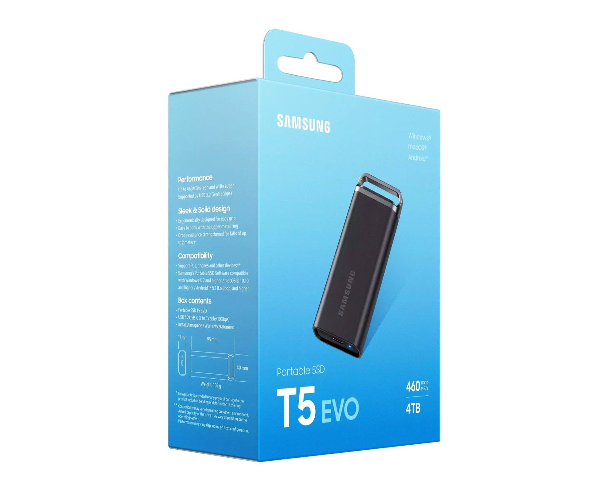 Samsung T5 Evo (8TB) Portable SSD Review: Spacious but Slow