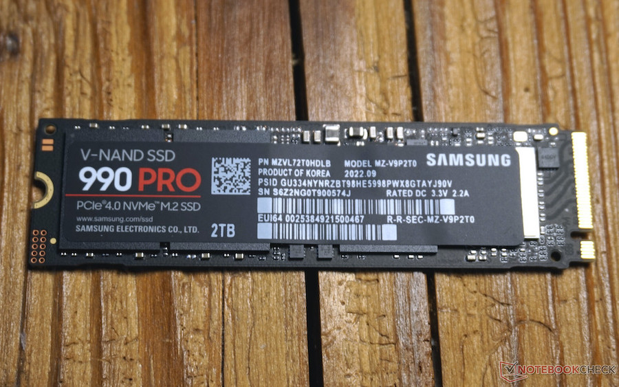 2 TB Samsung 990 Pro M.2 SSD is now less than $130 on