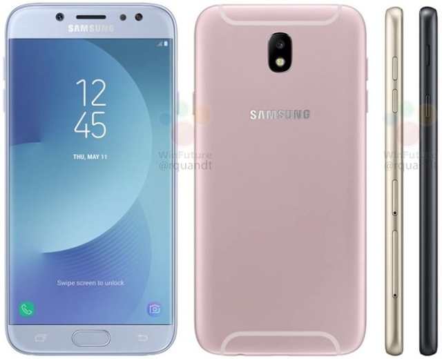 Samsung Galaxy J7 (2017) press render leaks online - Notebookcheck News