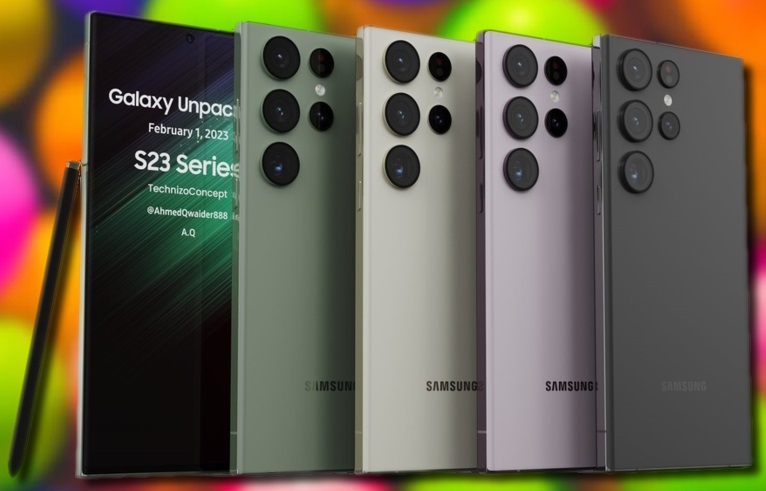 Płaski ekran Galaxy S23 Ultra zagraża wyciekowi reputacji, ponieważ rendery koncepcyjne nowego nadchodzącego flagowca Samsunga, stworzonego przez fanów, pojawiają się w podobno kolorach