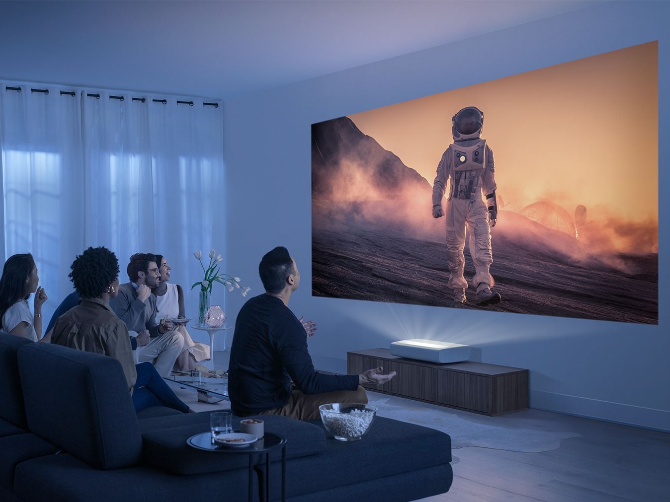 Samsung The Premiere 8K ultra-short throw laser projector with 150-in image  arrives -  News