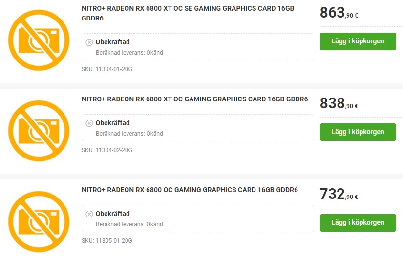 Sapphire Radeon RX 6800 & RX 6800 XT Nitro+ now up for pre-order -   News