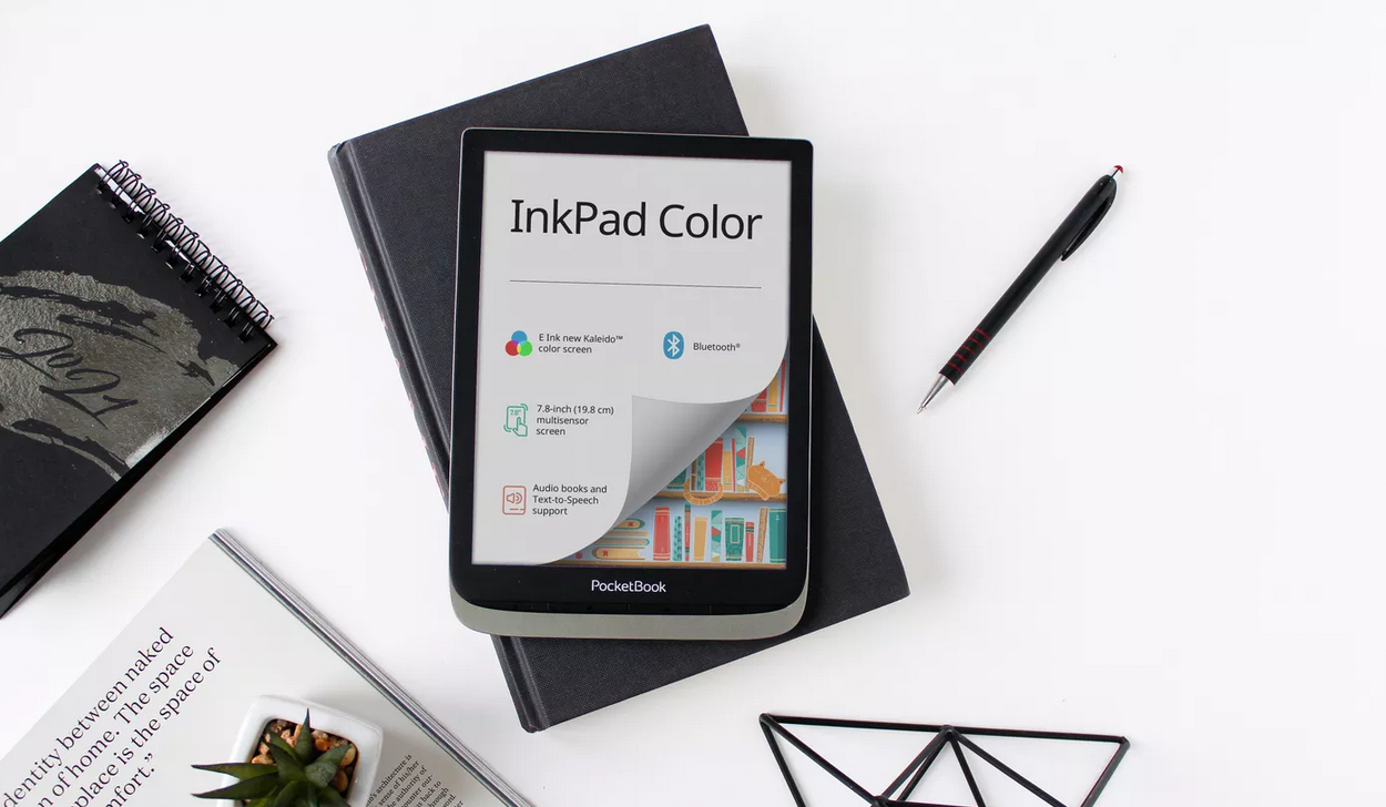 PocketBook's new InkPad Color uses the latest 7.8-Inch E-Ink Kaleido color  screen - NotebookCheck.net News