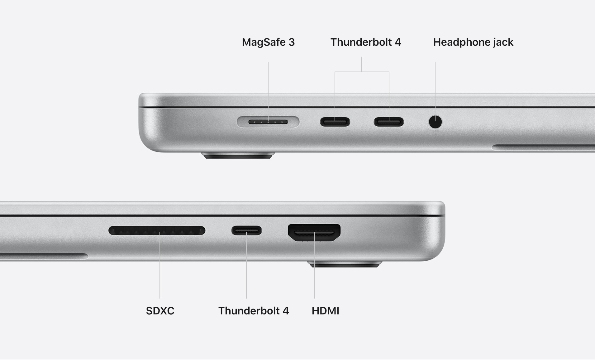 With Thunderbolt 4 connectivity, Apple's new MacBook Pro models still