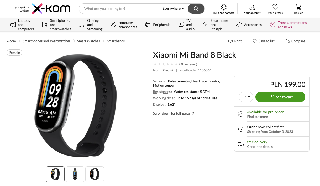Xiaomi Smart Band 8 appears in leaked first photos - NotebookCheck