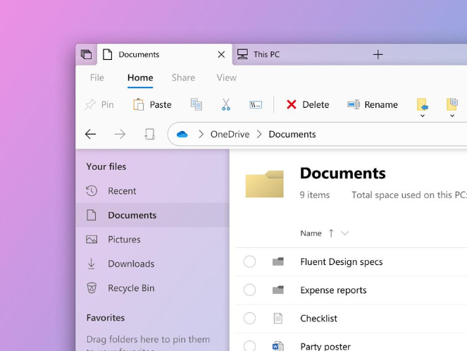 File Explorer To Get Fluent Design Revamp With Windows 10 April Update Notebookcheck Net News