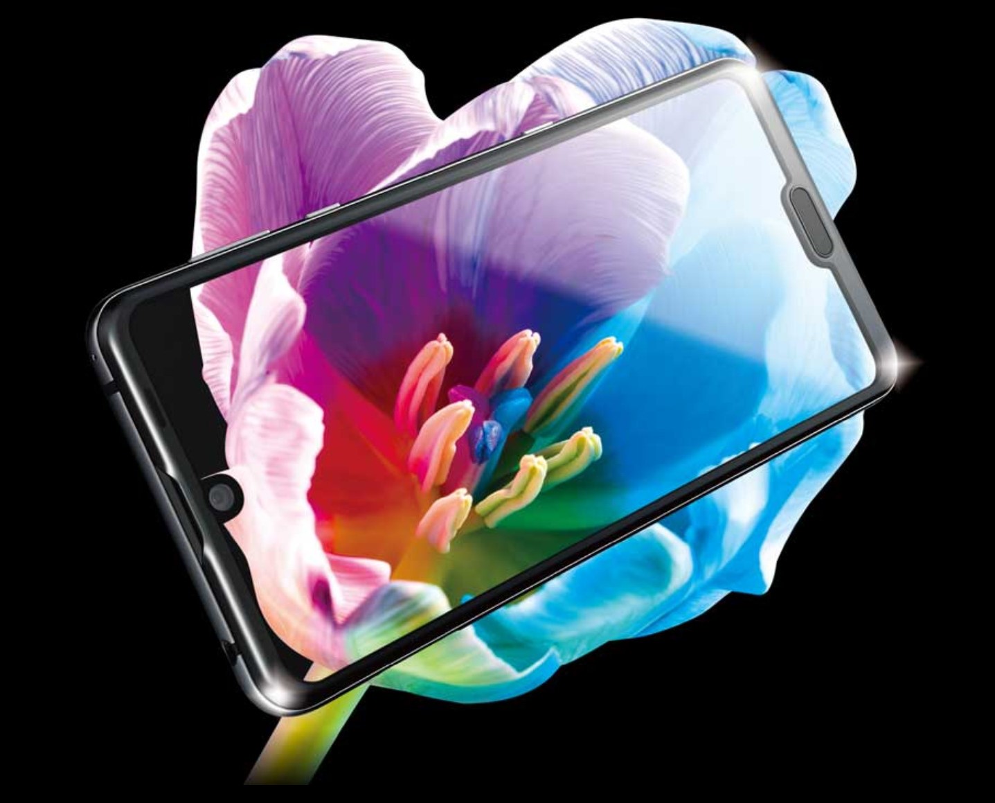 Sharp Presents Double Notched Aquos R3 Flagship Notebookcheck Net News