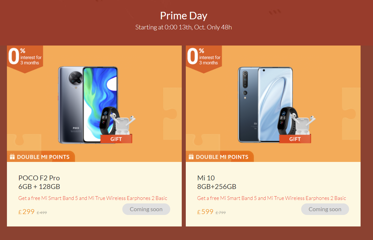 Xiaomi Poco F2 Pro slashed by 40 to 299 as Mi 10 also receives a similar discount in Prime Day sales NotebookCheck News