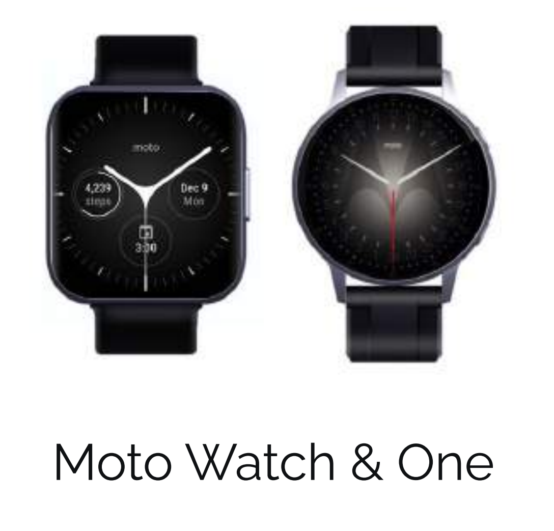 Motorola partner leaks three new Moto smartwatches for 2021 with the Moto  G, Moto Watch and Moto One shown -  News