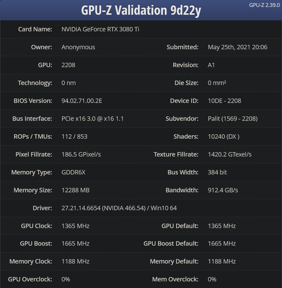 3080 gpu z online