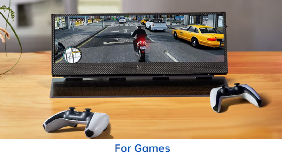 Lukos 14-inch ultrawide 32:9 4K portable screen is up for pre