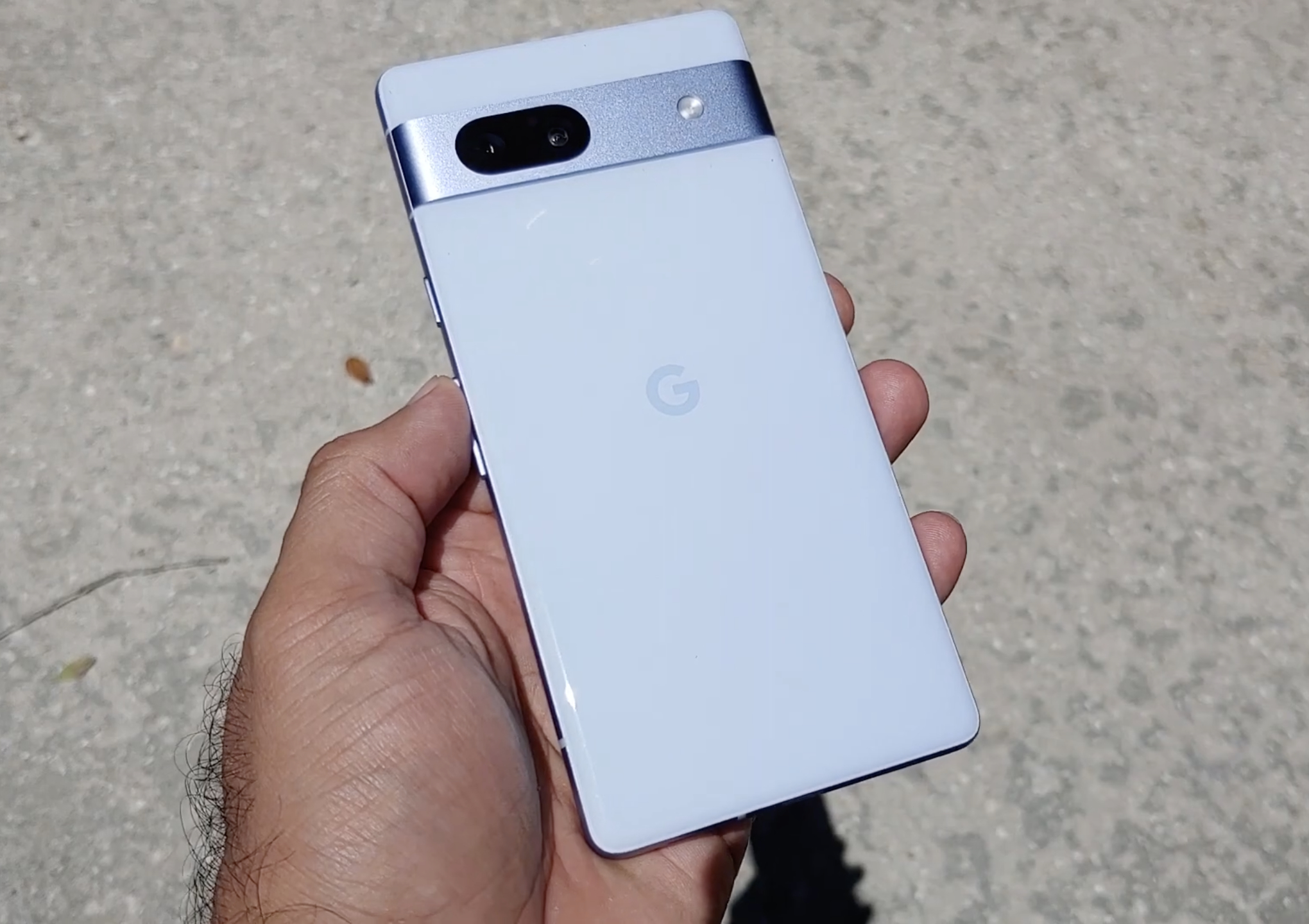 Google Pixel 7a stars in hands-on leak with smaller battery than