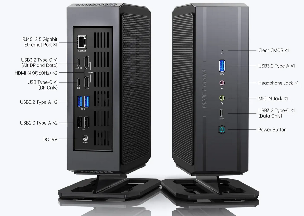 Minisforum Neptune HN2673 コンパクトゲーミングPC Amazon.com: MINISFORUM Neptune Series HN2673 Mini PC 12th