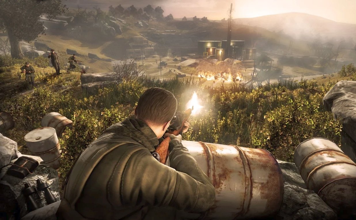 wii sniper elite