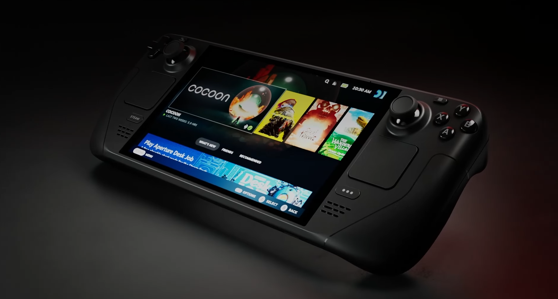 Steam Deck OLED announced with 7.4 inch screen, 6nm APU and faster