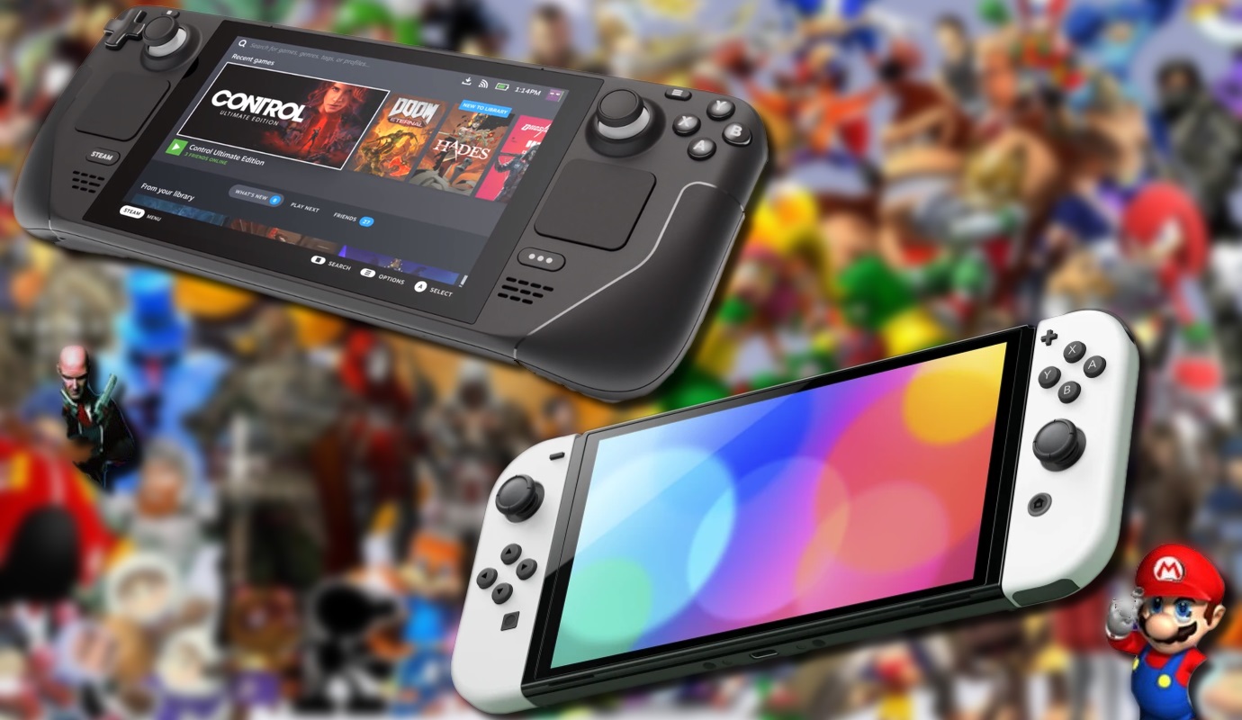 Steam Deck Specs: How the Nintendo Switch Compares to Valve's Handheld  Gaming PC