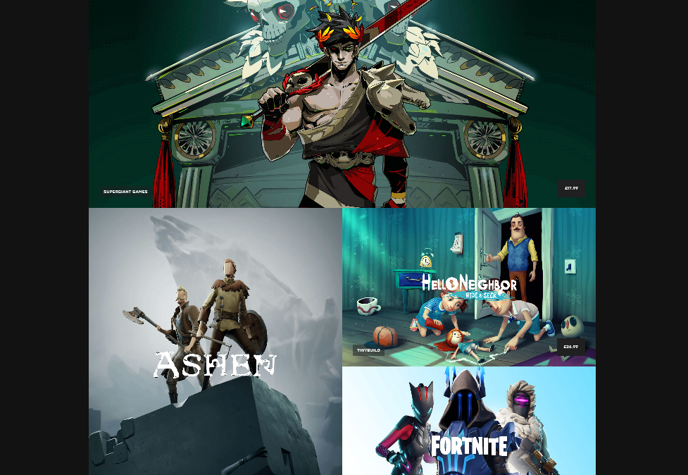 Epic Games Store launches with Hades, Hello Neighbor, Ashen and