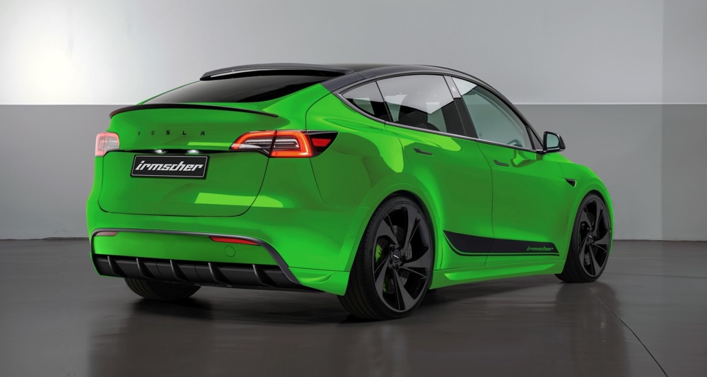 Tesla Model Y Gets Sporty Transformation From German Tuner Irmscher