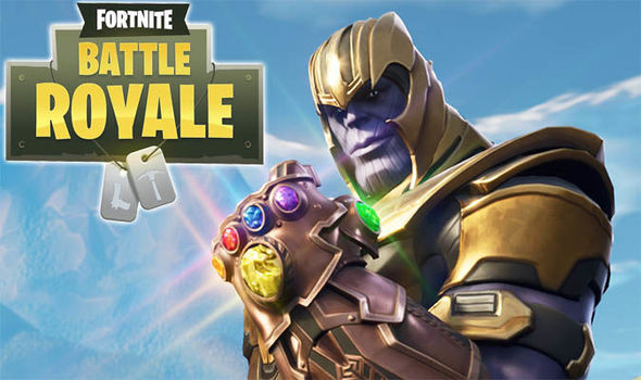 as thanos a player can leap high into the air and deliver a massive blow - fortnite for mobile android beta
