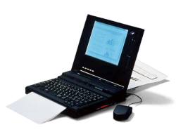 The ThinkPad 550BJ featured an integrated Canon bubble-jet printer.