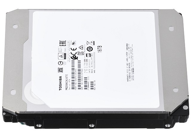 Toshiba unveils a 16 TB hard drive — the industry's largest so far -   News