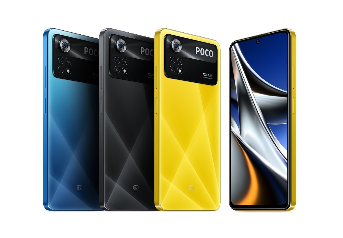JIAFEI Cover Per Xiaomi Poco X4 Pro 5G – Custodia Doppio Strato TPU+PC, Anello Metallico 360° E Supporto Magnetico, Blu