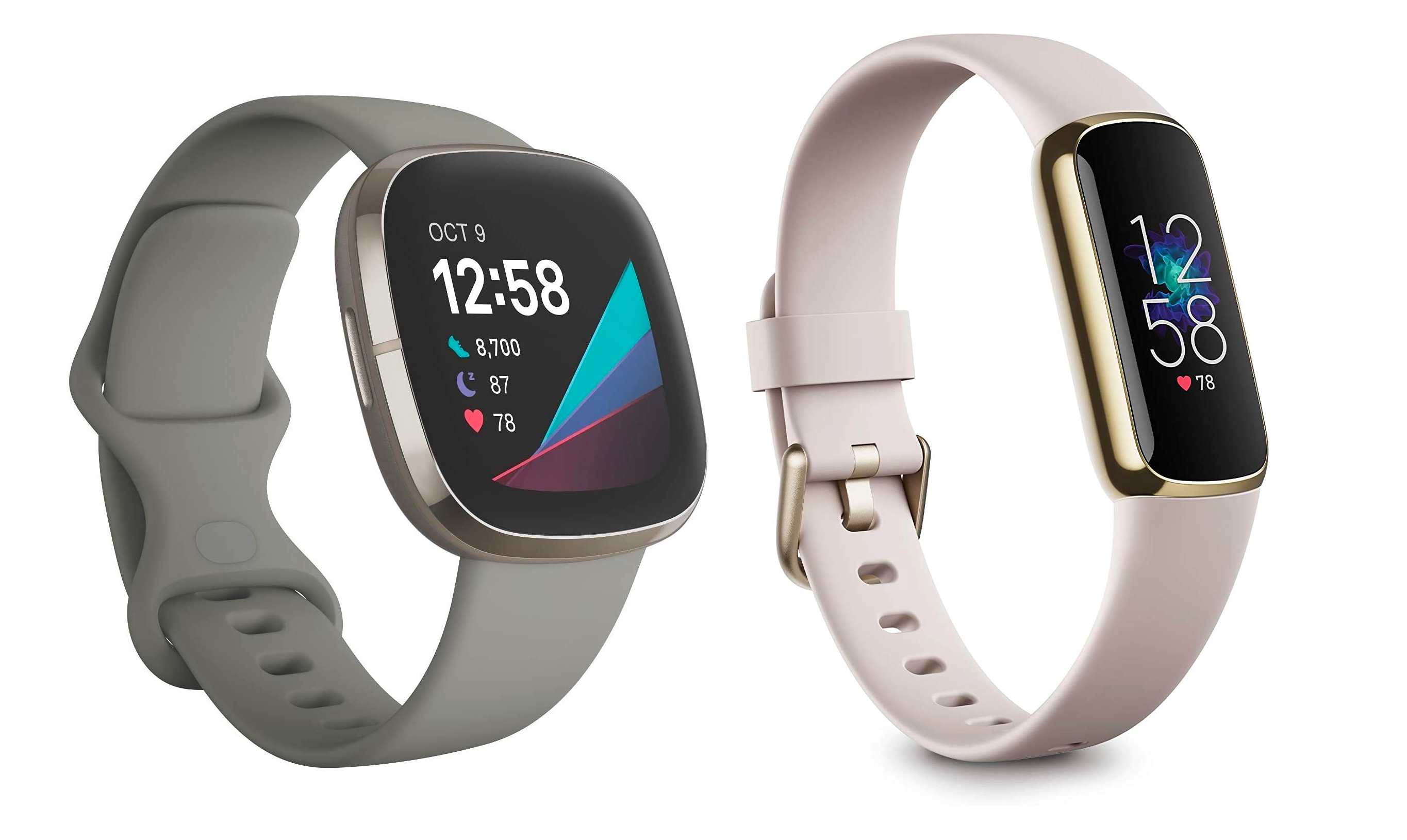 The Fitbit Luxe and Fitbit Sense are available at between 33 and 37