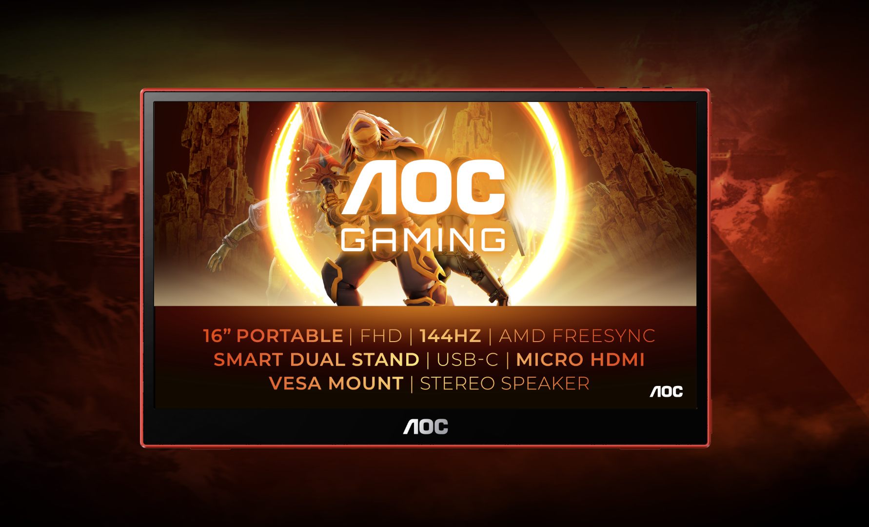 Wallpapers - AOC Monitor