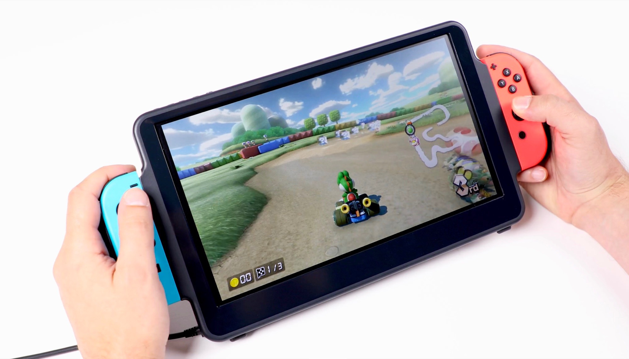 moron Original Pef UpSwitch Orion: Accessory transforms the Nintendo Switch into an 11.6-inch  gaming handheld - NotebookCheck.net News
