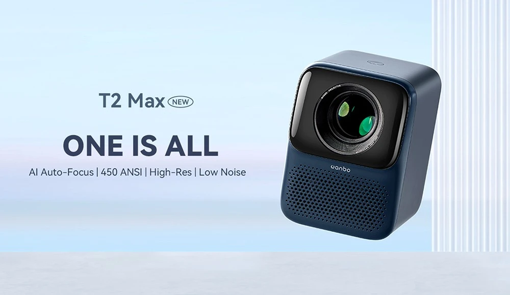 Wanbo T2 Max (New) launches as tiny projector with upgraded brightness and  AI Auto Focus -  News