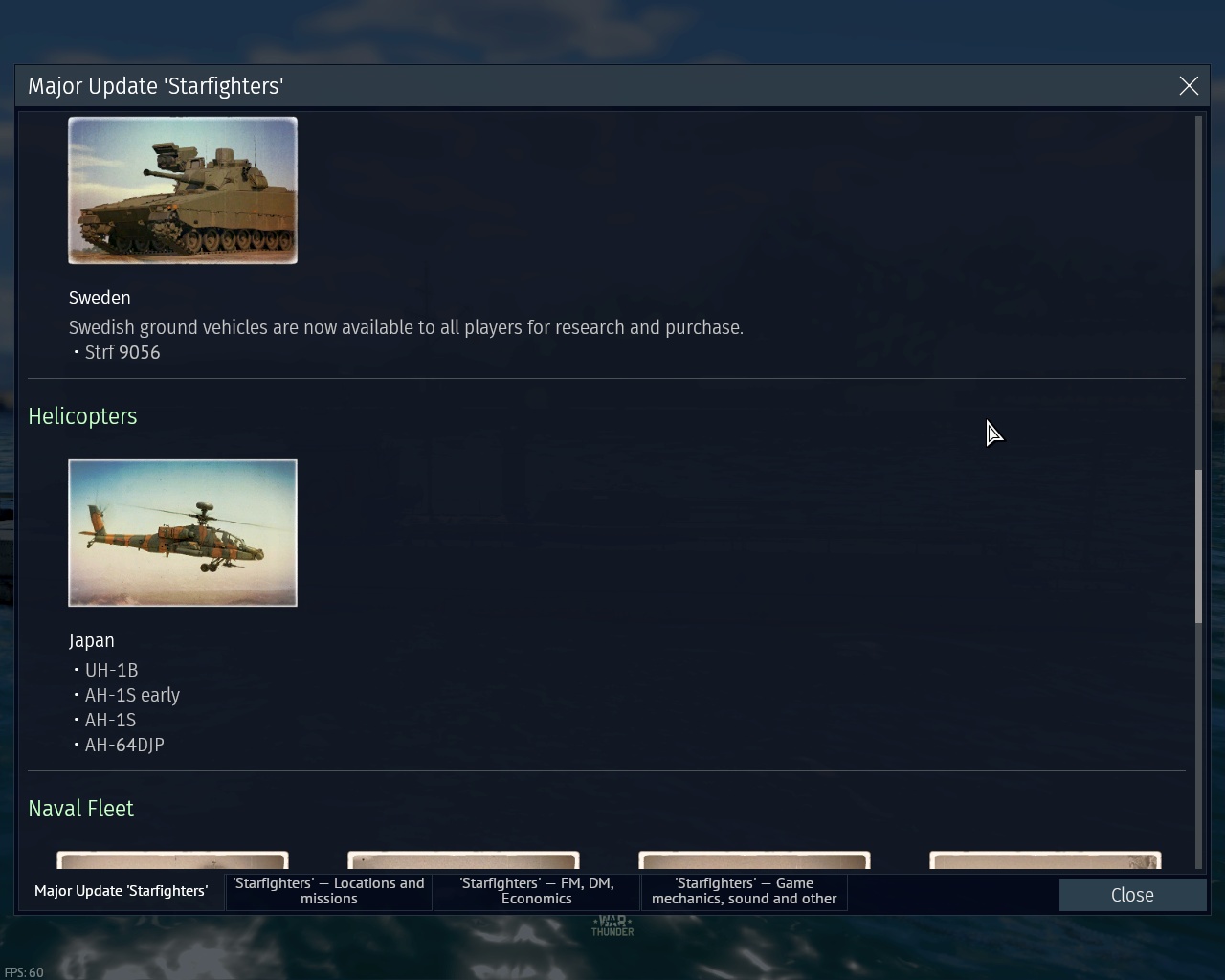 War Thunder 1 99 Starfighters Now Available With New Planes Japanese Helicopters Italian Ships And More Notebookcheck Net News