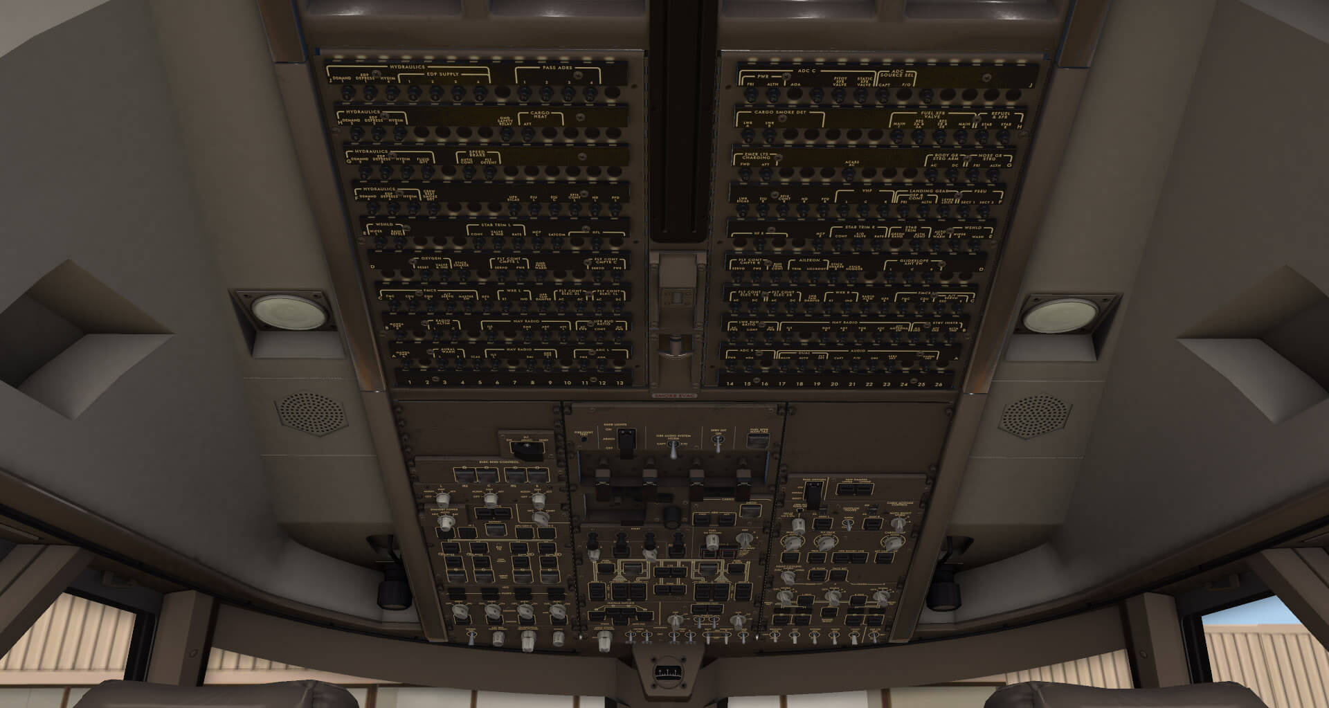 X plane libraries. X plane 747 400. Boeing 747 400 Panel. Верхняя панель 747 400. 747 400 Sparky.