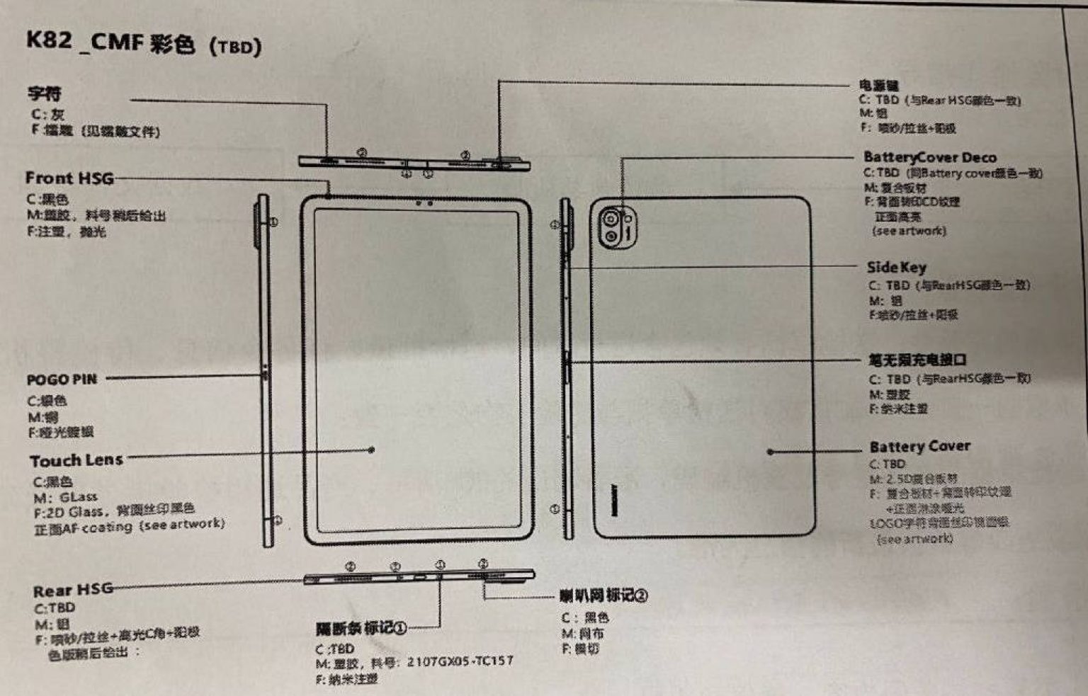 Xiaomi Pad 5 Technical Specifications