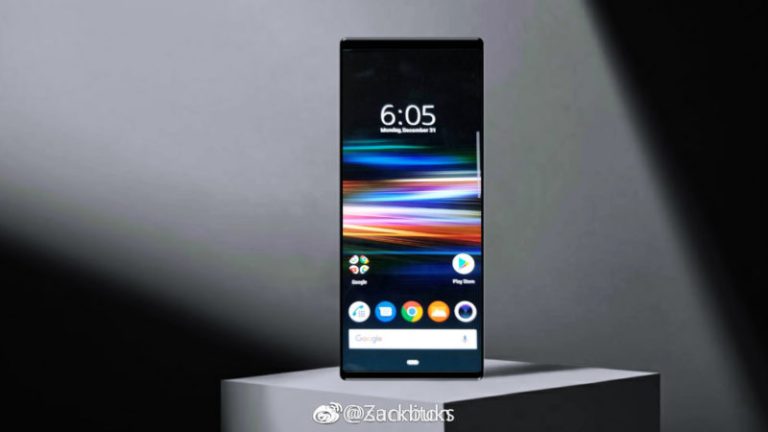 New Images Of The Sony Xperia Xz4 Reveal An Ultra Long Display That Discourages One Handed Usage Notebookcheck Net News