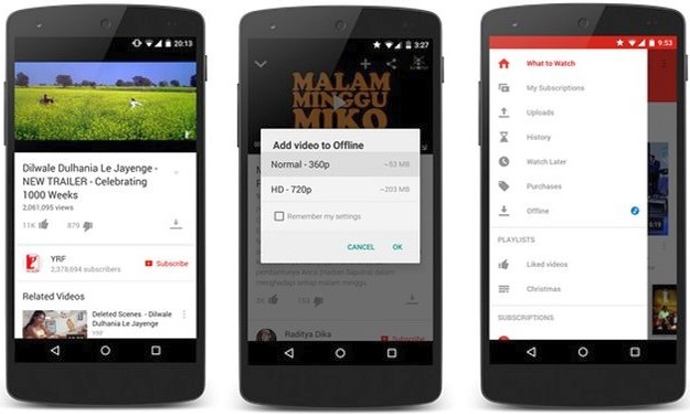 Youtube offline hotsell app ios