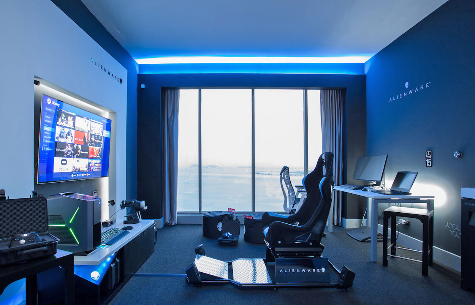 Alienware creates the perfect hotel room for gamers - NotebookCheck.net 