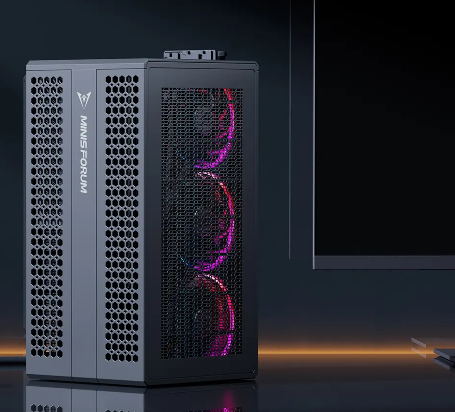 MINISFORUM B550 Pro teased as new mini-PC with dedicated GPU expansion  option -  News