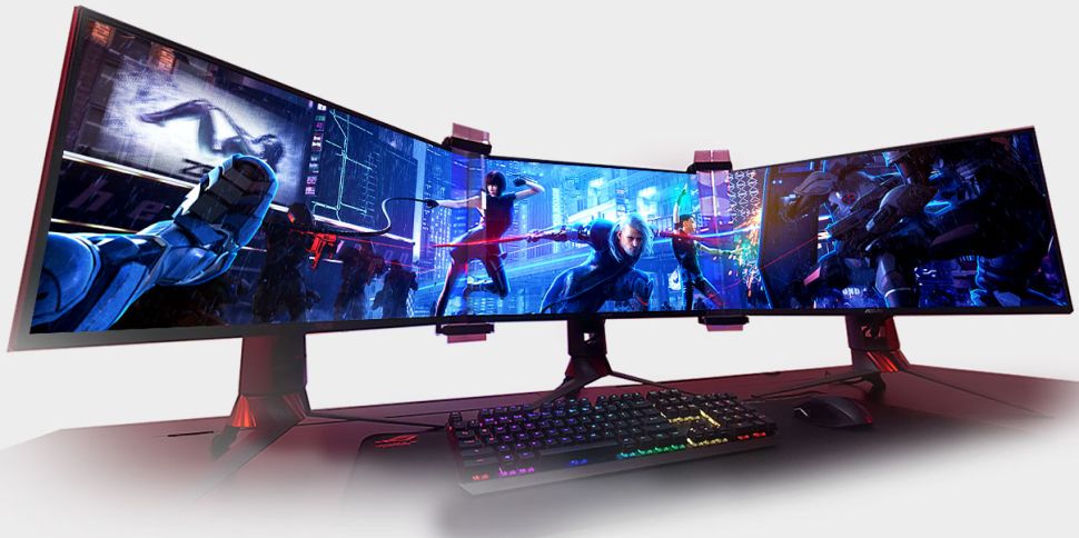 Asus ROG Bezel-Free Kit will make your gaming monitor bezels