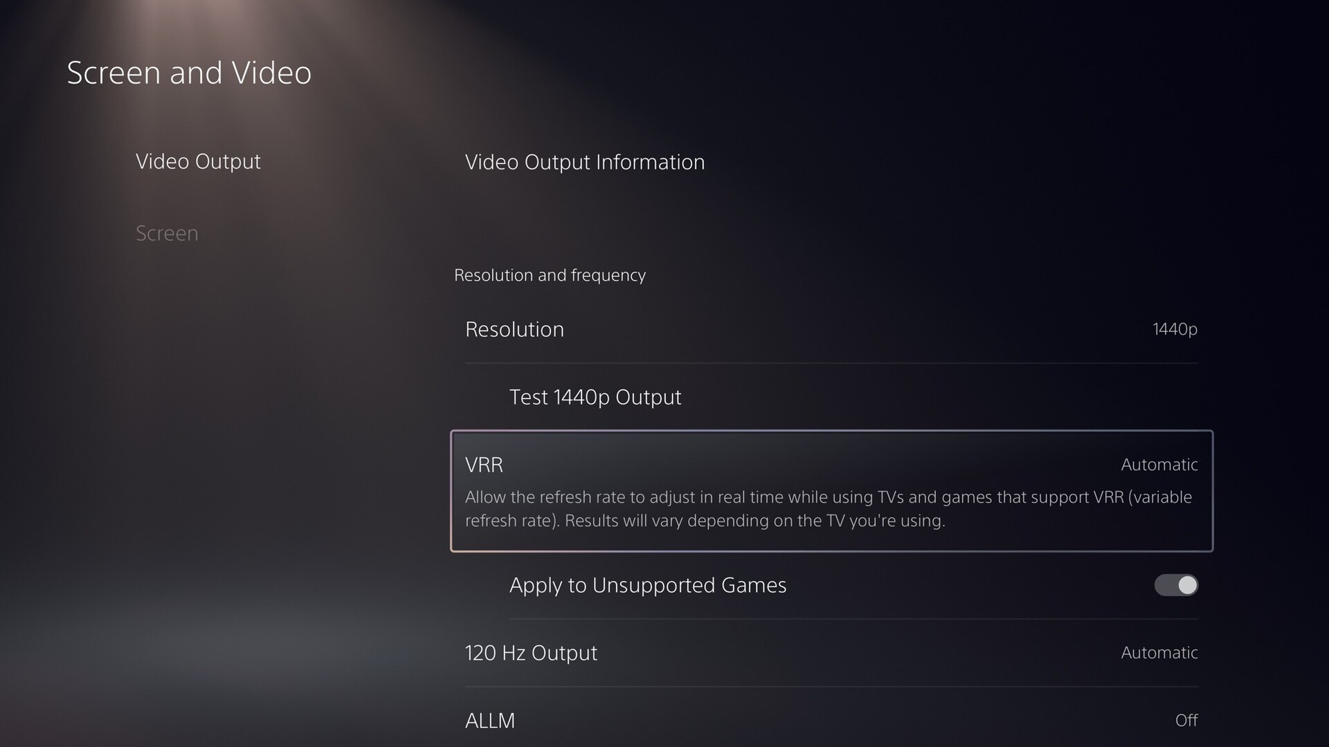 New PlayStation 5 System Update 7.0 Released; Introduces 1440p VRR