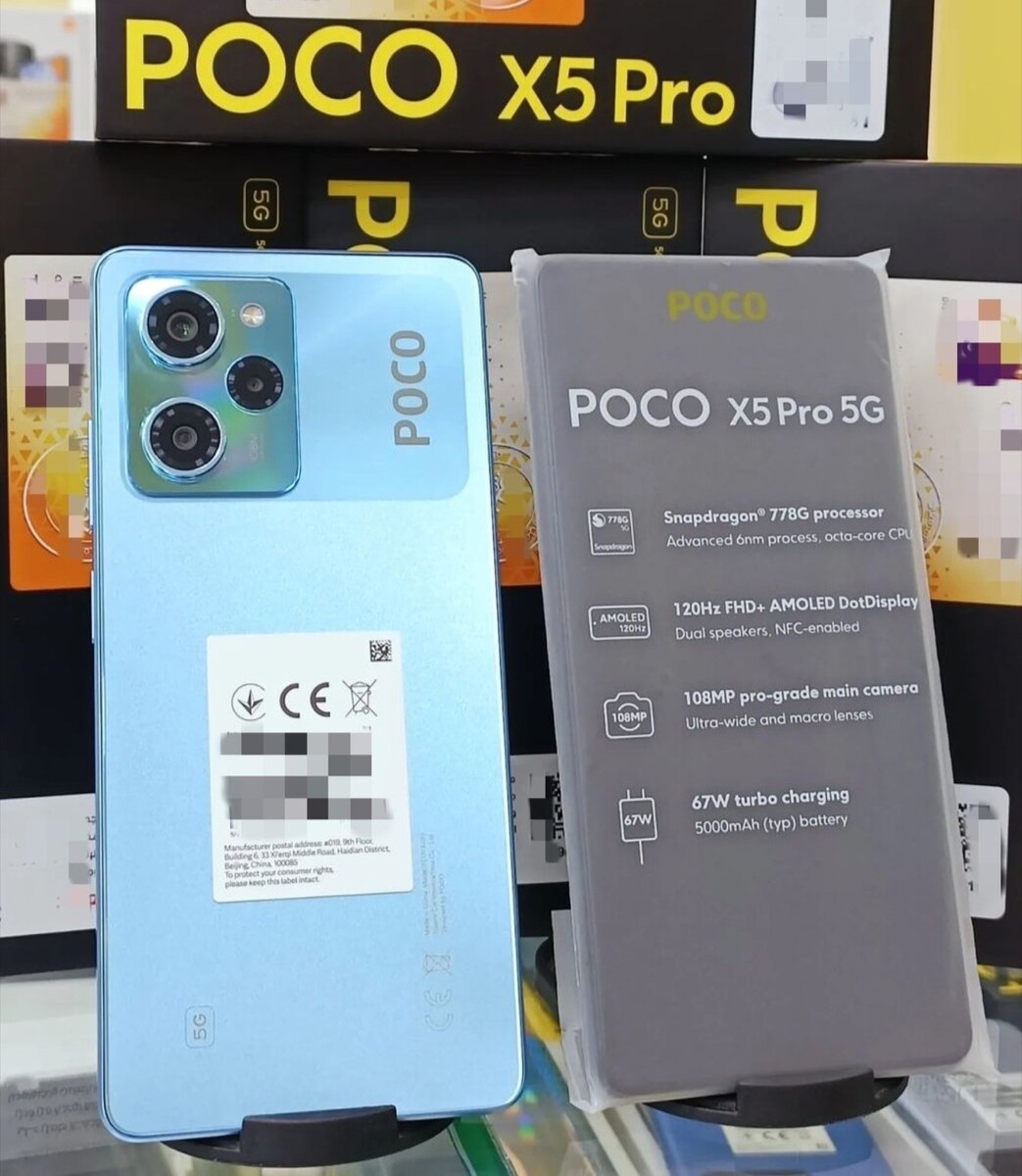 POCO X5 5G and POCO X5 Pro 5G hands-on photos leak as Xiaomi