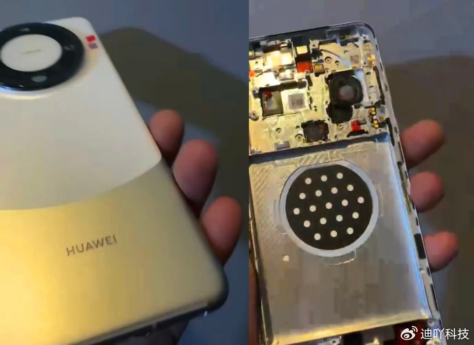 HUAWEI surprisingly reveals the Mate 60 Pro with three punch holes