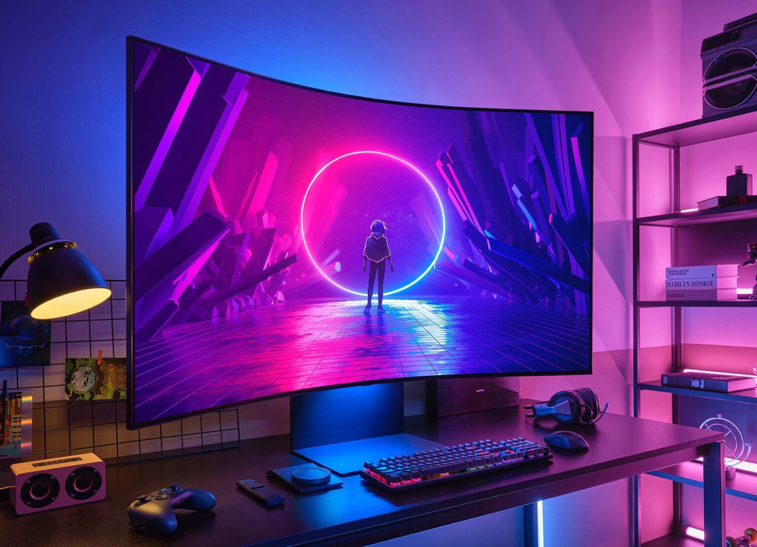Samsung Odyssey Ark 2023: New 165 Hz gaming monitor now orderable