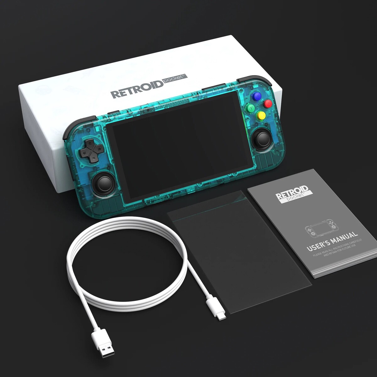 retroid pocket 3+ クリアブルー-