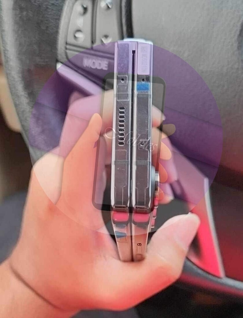 Samsung Galaxy Z Fold5 Leaked handson images reveal extent of waterdrop hinge improvements