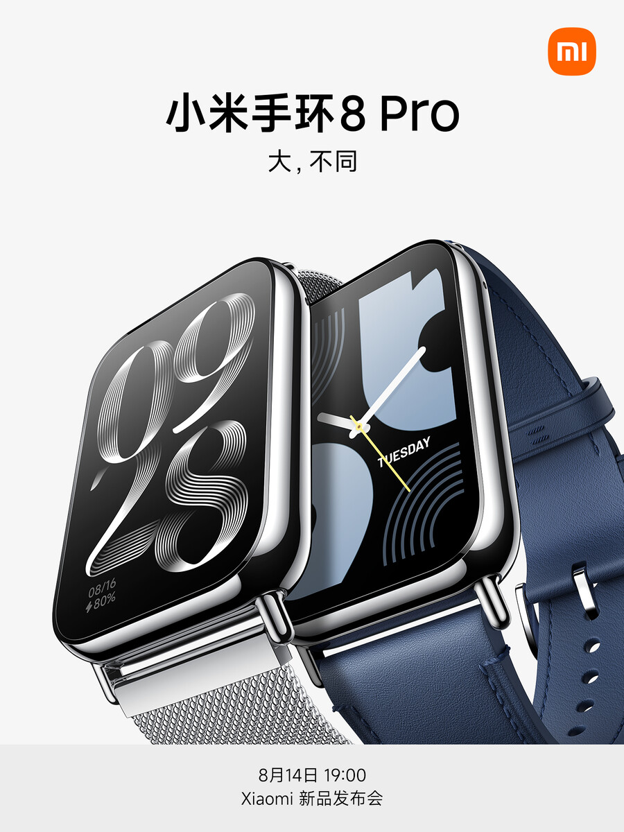 Xiaomi Smart Band 8 Pro : ce bracelet se prend pour une Apple Watch